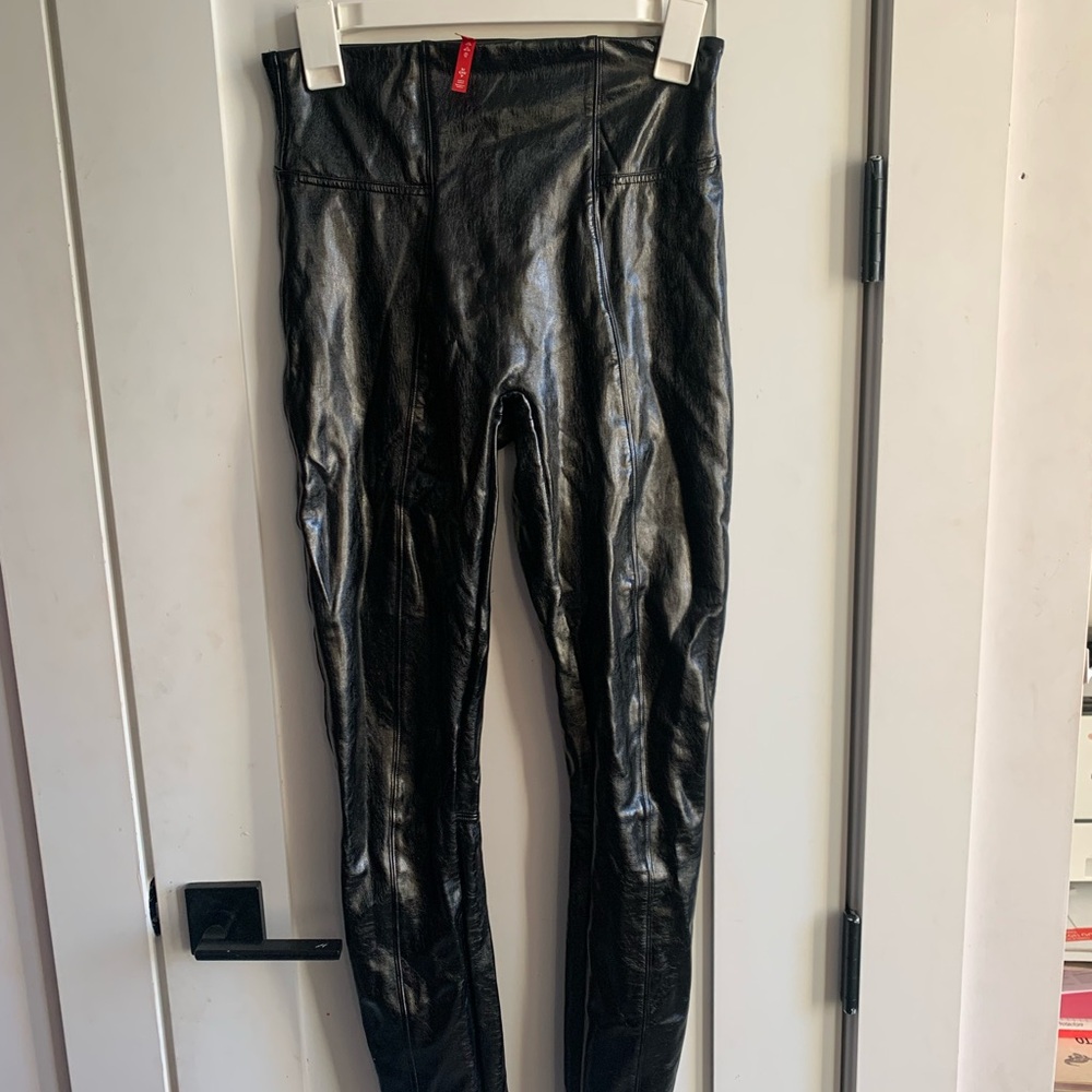 SPANX faux leather leggings